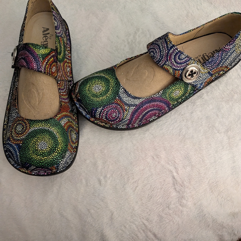 Colorful Mary Jane Shoes